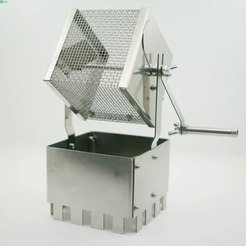 Машина для обжарки кофе с ручным приводом из нержавеющей стали, машина для обжарки кофейных зерен