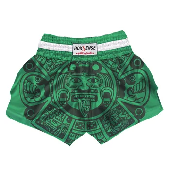 Боксерские шорты Aztec Mexico, Дышащие Боксерские шорты для Фитнеса, Шорты для Муайтай, Шорты для Мма, Шорты для кикбоксинга, Шорты для Мма, Боксерские Боевые штаны