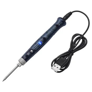 Портативный USB-паяльник, Профессиональные Электронагревательные инструменты, Переделка с индикаторной лампой, Ручка, Сварочный пистолет, инструмент для ремонта BGA