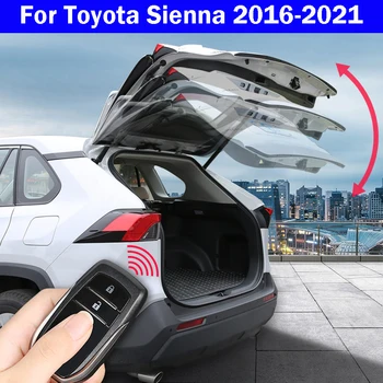 Открытие багажника автомобиля для Toyota Sienna 2016-2021 Задний ящик Датчик удара ногой Интеллектуальный Подъем Задних ворот Электрическая Задняя дверь