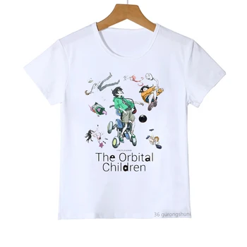 Футболка Для мальчиков/Девочек, Детская футболка с рисунком Аниме 