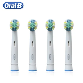Сменные Головки Электрической Зубной щетки Oral B EB25 Floss Action Для Глубокой чистки Зубов 2 Или 4 Штуки В одной упаковке