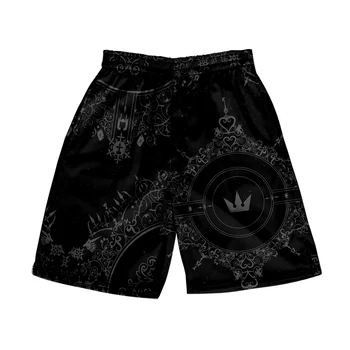 Гавайские пляжные шорты, мужская и женская одежда, повседневные шорты с цифровой 3D печатью, модные трендовые брюки для пары