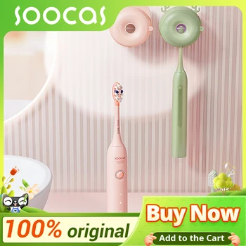 Электрическая зубная щетка SOOCAS Sonic D3 Smart, ультразвуковая Зубная щетка, Отбеливающая, водонепроницаемая и дезинфицирующая Зубная щетка