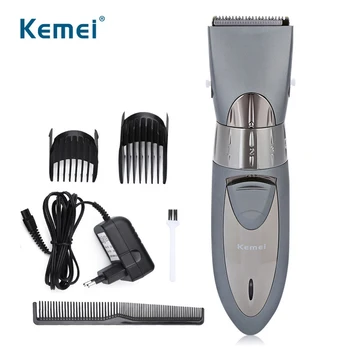 Кемеи профессиональная машинка для стрижки волос титановый резак расческа электрическая бритва для мужчин триммер для бороды моющиеся лезвия стрижка машина