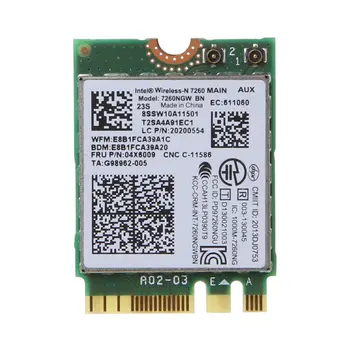 Беспроводной Адаптер Сетевой карты для Lenovo Thinkpad T440 W540 L440 T450P Intel 7260NGW BN Беспроводная карта WLAN 04W3830/04X6009
