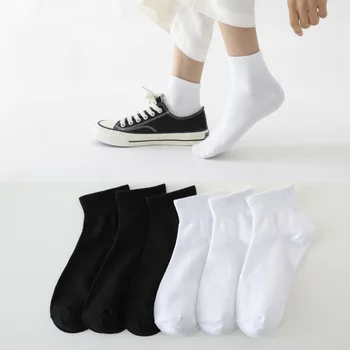 LKWDer/2 пары/лот, Модные Мужские Белые Черные Хлопчатобумажные Длинные носки, Женская Уличная одежда, носки в стиле хип-хоп с надписью, Носки для скейтборда, Новинка, Носки