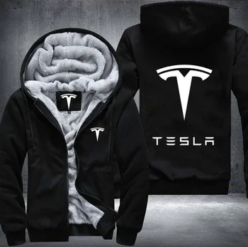 Новая Зимняя мужская модная куртка с капюшоном Tesla, плотная Повседневная мужская теплая толстовка в стиле Харадзюку