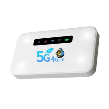 4G Мобильный Wi-Fi роутер CAT4 150 Мбит / с LAN + RJ45 4G Lte Беспроводной Портативный мини карманный светодиодный Wi-Fi роутер со слотом для SIM-карты