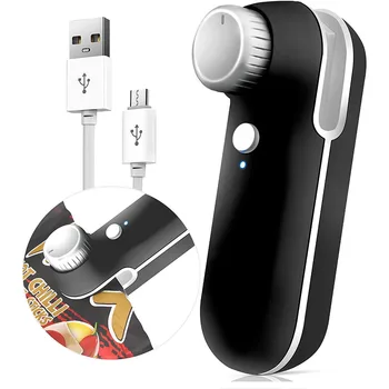 USB Перезаряжаемый Портативный Упаковочный Термосвариватель с Кабельной Сумкой Mini Heat Sealer Легко Запечатывает Пластиковые пакеты для Закусок для Хранения