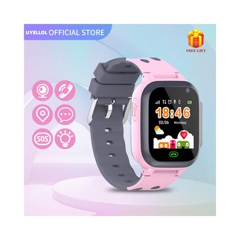 2023 Детские Смарт-часы, Телефон для звонков с sim-картой, Умные часы для детей, Фото Водонепроницаемая камера, LBS-Трекер местоположения, Подарок IOS Android