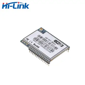 Бесплатная доставка RT5350 HLK-RM04-E Встроенный беспроводной модуль RS232/RS485 с последовательным подключением к WIFI с 16 МБ оперативной памяти и 4 М вспышкой