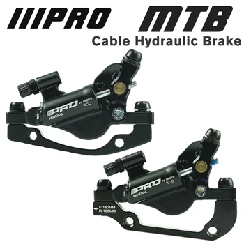Гидравлические дисковые тормозные суппорты IIIPRO MTB с передними и задними роторами 160 мм для велосипеда MT200 M315 для горного гравийного дорожного велосипеда НОВЫЕ