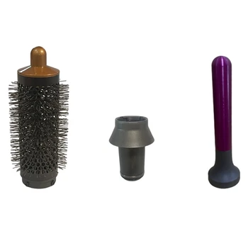 Круглая расческа Для волос, адаптер для Dyson Airwrap HD03/HD05/HD08, Фен для волос, Многофункциональный инструмент для укладки волос в салоне двойного назначения