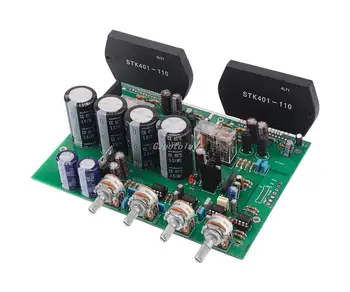 Новое поколение STK401 2.1 плата усилителя мощности hifi мощностью 70 Вт * 2 + 100 Вт Плата усилителя мощности BTL Аудио