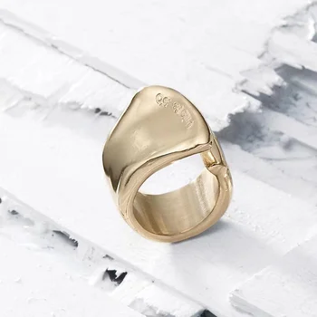 HSC 2022 New Fit UNO DE 50 Модное покрытие из серебра 925 Пробы 14 К Золотое Очаровательное Серебряное кольцо, Нишевый ювелирный подарок