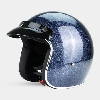 Новые ретро мотоциклетные шлемы с открытым 3/4 лицом, мотоциклетный шлем 9 цветов, мотоциклетные ретро шлемы vespa