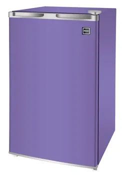3,2 кубических фута Компактный холодильник с одной дверцей RFR320, фиолетовый