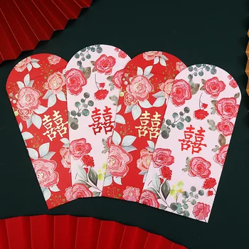30шт Китайский Новогодний Красный Конверт 2023 Счастливый Денежный Мешок Конверт для Денег Свадебный Красный Конверт Денежные Подарочные Конверты Хунбао