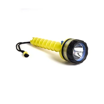 Фонарик для дайвинга, Глубокий дайвинг, Сильный свет, Водонепроницаемый фонарик, светодиодный профессиональный фонарь для дайвинга, дистанционный фонарь для рыбалки