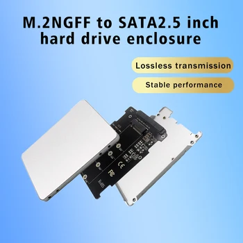 M.2 B Ключ NGFF к SATA 2,5-Дюймовый SSD Твердотельный накопитель Для Ноутбука Адаптер расширения жесткого диска