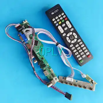 Телевизионная аналоговая ЖК-панель Плата контроллера Подходит для CLAA116WA01A CLAA116WA03A VGA USB RF DIY Kit 11,6 