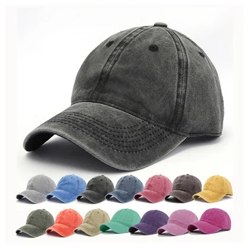 Бейсболка, детская бейсболка, однотонная кепка, весенне-осенняя кепка, летняя шляпа, бейсболка чистого цвета, ковбойские шляпы для мытья водой, шляпа