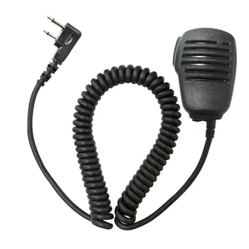 VBLL Портативная Рация с Дистанционным Динамиком Микрофон Для IC-V8 V80 V80E V82 V85 Портативное Двустороннее Радио