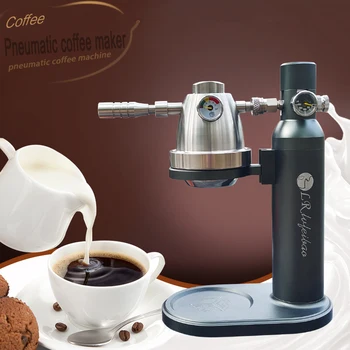 Машина для вскрытия кофе Автоматическая Espresso Кафе Инструменты Оборудование Алюминиевый Корпус Автоматический Пресс для кофейного порошка