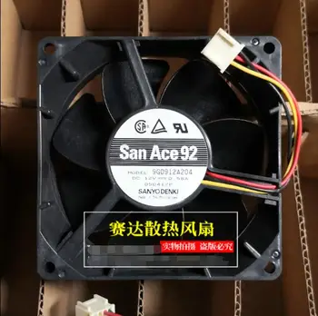 Sanyo Denki 9G0912A204 DC 12V 0.58A 92x92x32 мм 3-проводной серверный вентилятор охлаждения