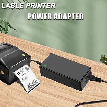 Адаптер Питания для принтера Этикеток 24 В 2.5A 60 Вт Зарядное Устройство Для Принтера Этикеток Dymo Thermal/Twin Turbo/Turbo Labels/Duo Printer