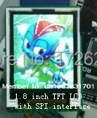 Цветной экран TFT LCD с диагональю 1,77/1,8 дюйма, интерфейс 51 SCM Drive 1602, SD-карта 128*160, интерфейс SPI
